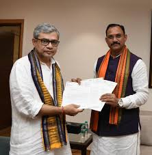 Jaiswal submitted proposal for development of Chhattisgarh to Railway Minister