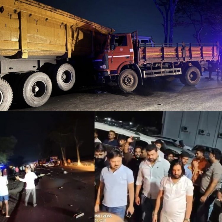 छत्तीसगढ़ में दर्दनाक सड़क हादसा: ट्रेलर की टक्कर से 13 लोगों की मौत, 10 महिलाएं और 3 बच्चे शामिल, मुख्यमंत्री ने जताया शोक