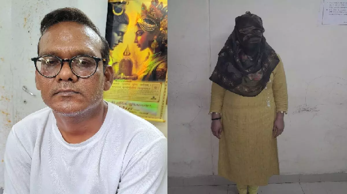 दुर्ग में अश्लील वीडियो से ब्लैकमेलिंग: पति-पत्नी गिरफ़्तार, 2 करोड़ की अवैध वसूली का खुलासा