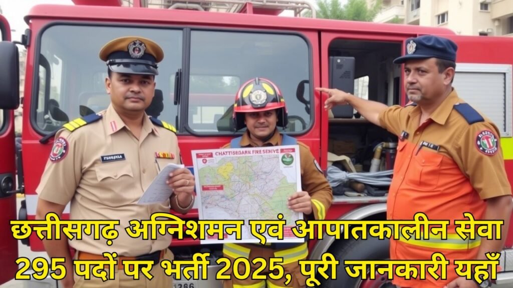 छत्तीसगढ़ में अग्निशमन विभाग की पहली भर्ती, 1 जुलाई से शुरू होंगे आवेदन, स्टेशन मास्टर और फायरमैन जैसे पदों पर होगी नियुक्ति